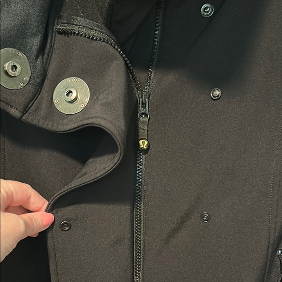 Lululemon Athletica Black Tailored Bomber Jacket - Picture 8 of 10